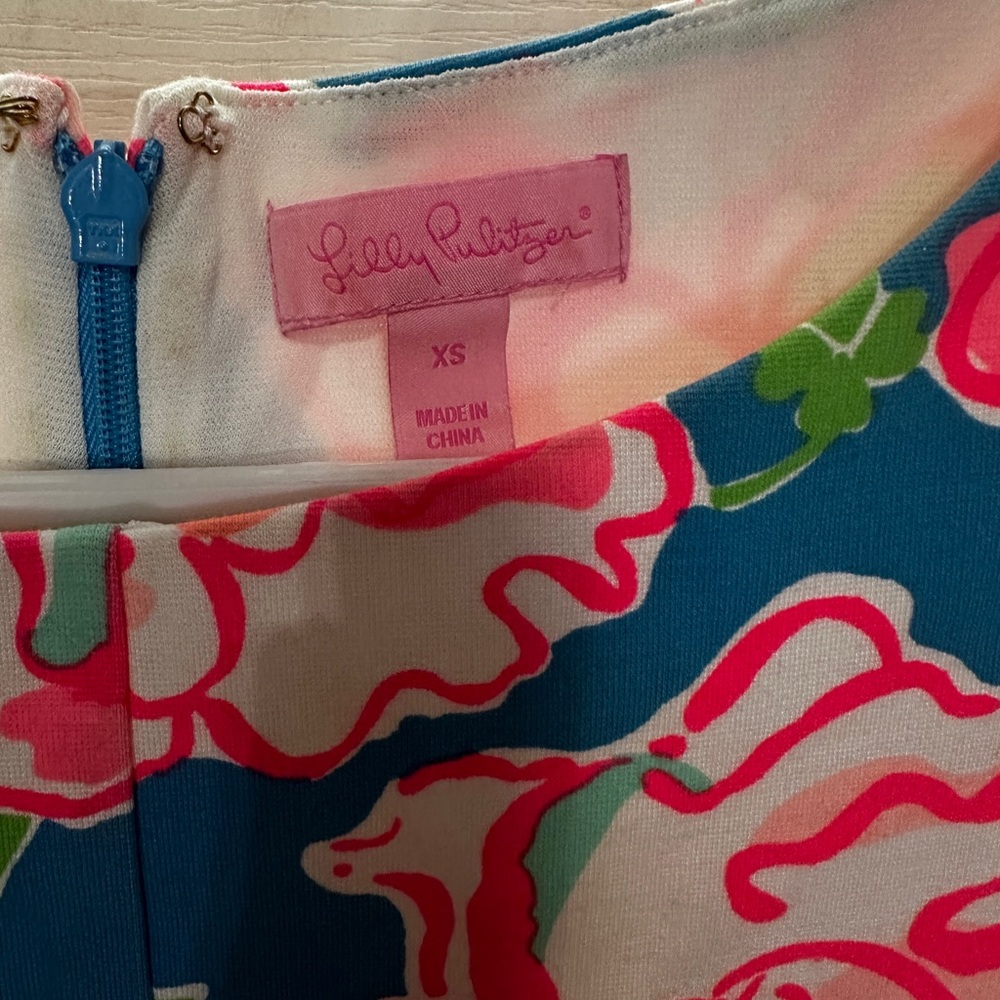 Lilly Pulitzer Vibrant Floral Mini Dress - Picture 2 of 2